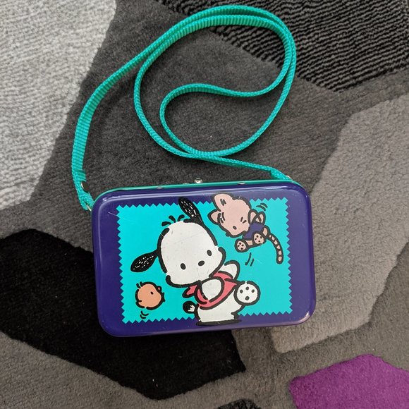 Sanrio Handbags - Vintage Pochacco Metal Case With Strap